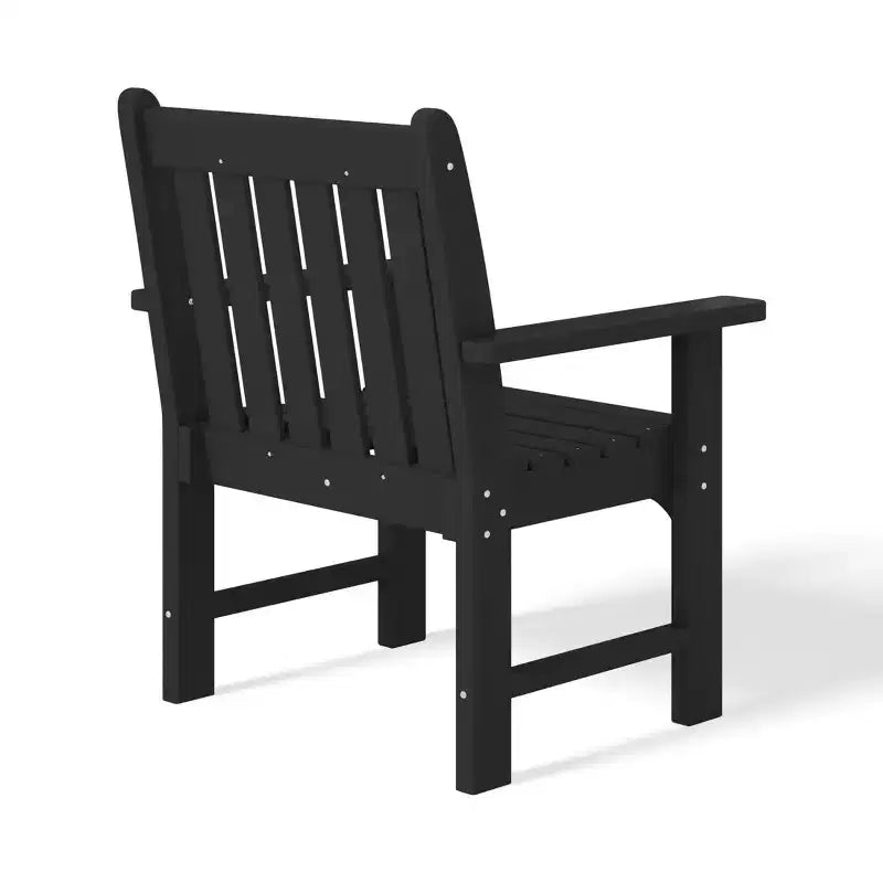 WestinTrends Malibu Set di 3 Sedie da Giardino Adirondack in HDPE con Tavolino Laterale Quadrato Adirondack per Esterni
