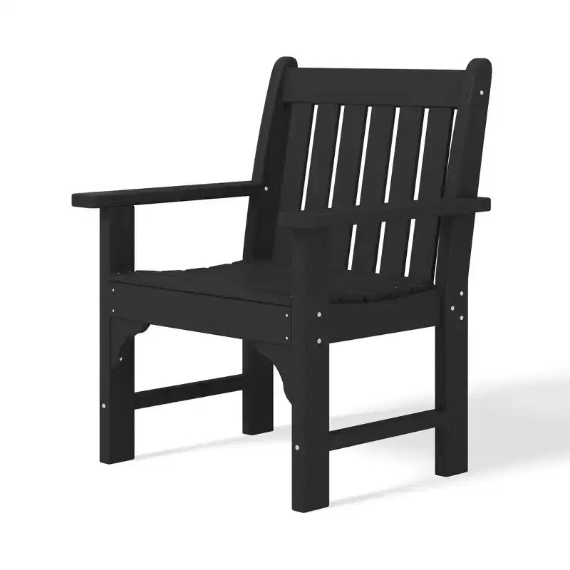 WestinTrends Malibu Set di 3 Sedie da Giardino Adirondack in HDPE con Tavolino Laterale Quadrato Adirondack per Esterni