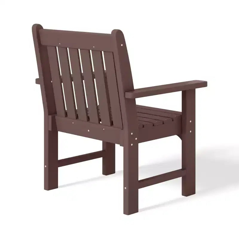WestinTrends Malibu Set di 3 Sedie da Giardino Adirondack in HDPE con Tavolino Laterale Quadrato Adirondack per Esterni