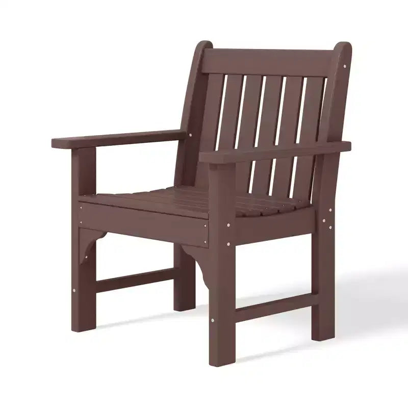 WestinTrends Malibu Set di 3 Sedie da Giardino Adirondack in HDPE con Tavolino Laterale Quadrato Adirondack per Esterni