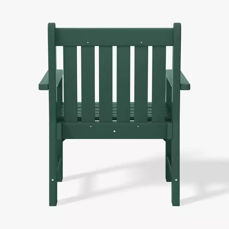 WestinTrends Malibu Set di 3 Sedie da Giardino Adirondack in HDPE con Tavolino Laterale Quadrato Adirondack per Esterni