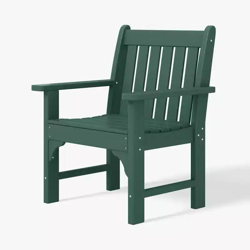 WestinTrends Malibu Set di 3 Sedie da Giardino Adirondack in HDPE con Tavolino Laterale Quadrato Adirondack per Esterni