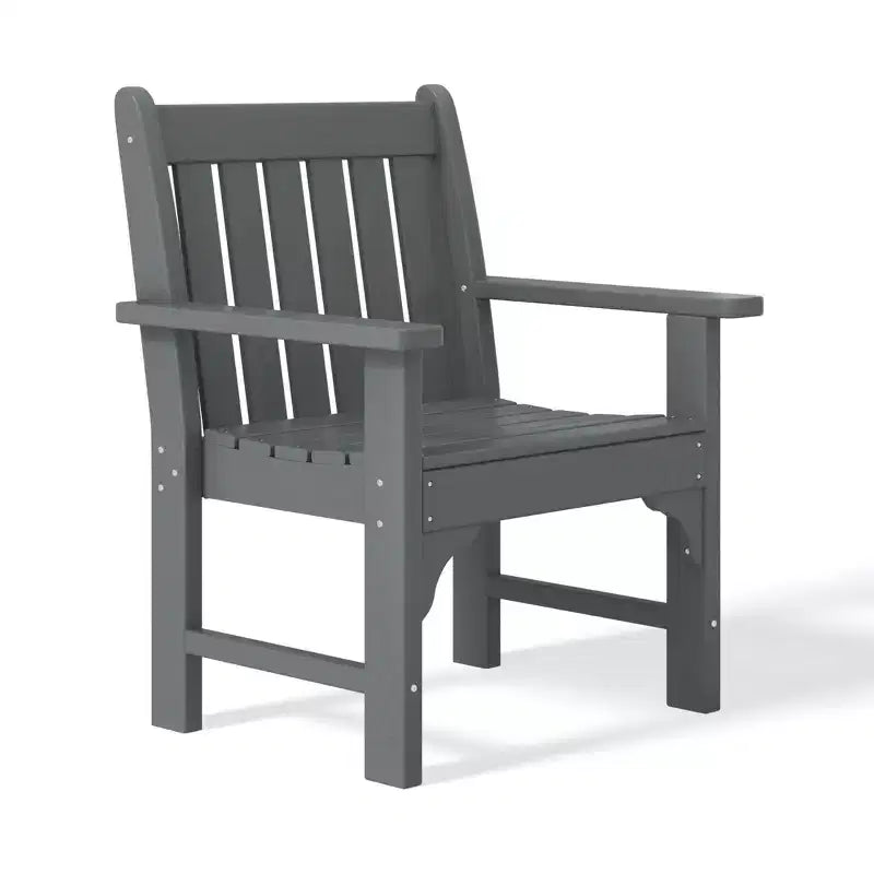 WestinTrends Malibu Set di 3 Sedie da Giardino Adirondack in HDPE con Tavolino Laterale Quadrato Adirondack per Esterni