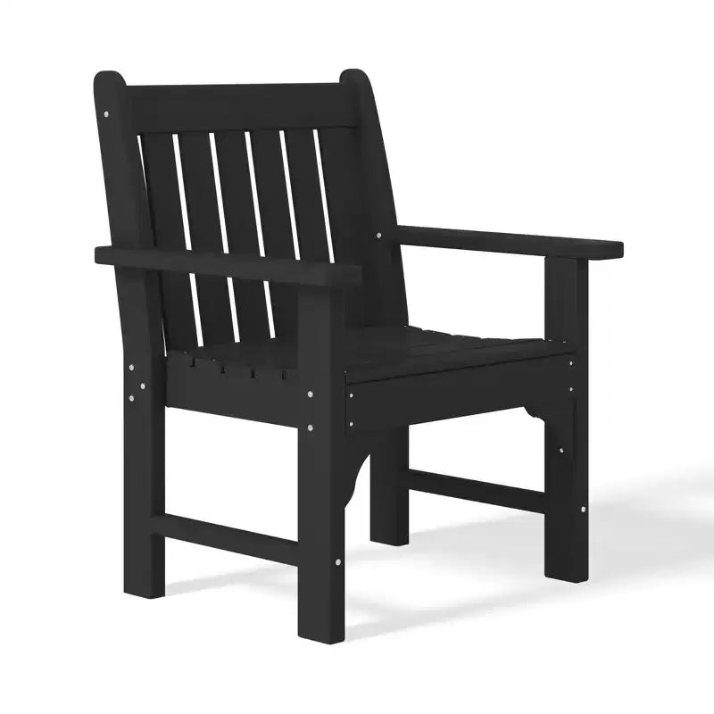 WestinTrends Malibu Set di 3 Sedie da Giardino Adirondack in HDPE con Tavolino Laterale Quadrato Adirondack per Esterni