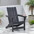 GDFStudio Panagiota Outdoor Resin Deep Seating Adirondack Chair