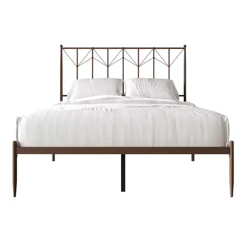 Letto a piattaforma in metallo