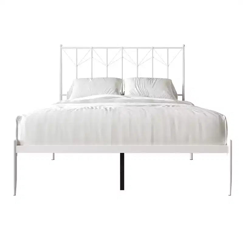 Letto a piattaforma in metallo