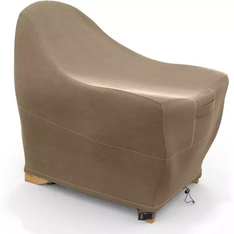 KHOMO GEAR Telo Protettivo Premium per Sedia Adirondack da Esterno Marrone, Durevole, Resistente alle Intemperie, Resistente ai Raggi UV, Protezione da Pioggia e Polvere