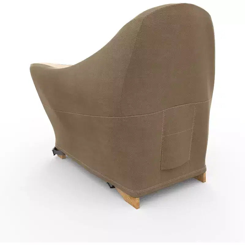 KHOMO GEAR Telo Protettivo Premium per Sedia Adirondack da Esterno Marrone, Durevole, Resistente alle Intemperie, Resistente ai Raggi UV, Protezione da Pioggia e Polvere