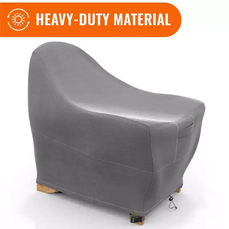 KHOMO GEAR Telo Protettivo Premium per Sedia Adirondack da Esterno Marrone, Durevole, Resistente alle Intemperie, Resistente ai Raggi UV, Protezione da Pioggia e Polvere