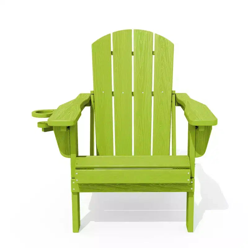 Sedia Adirondack Hyleory Regolabile in HDPE con Schienale Ergonomico