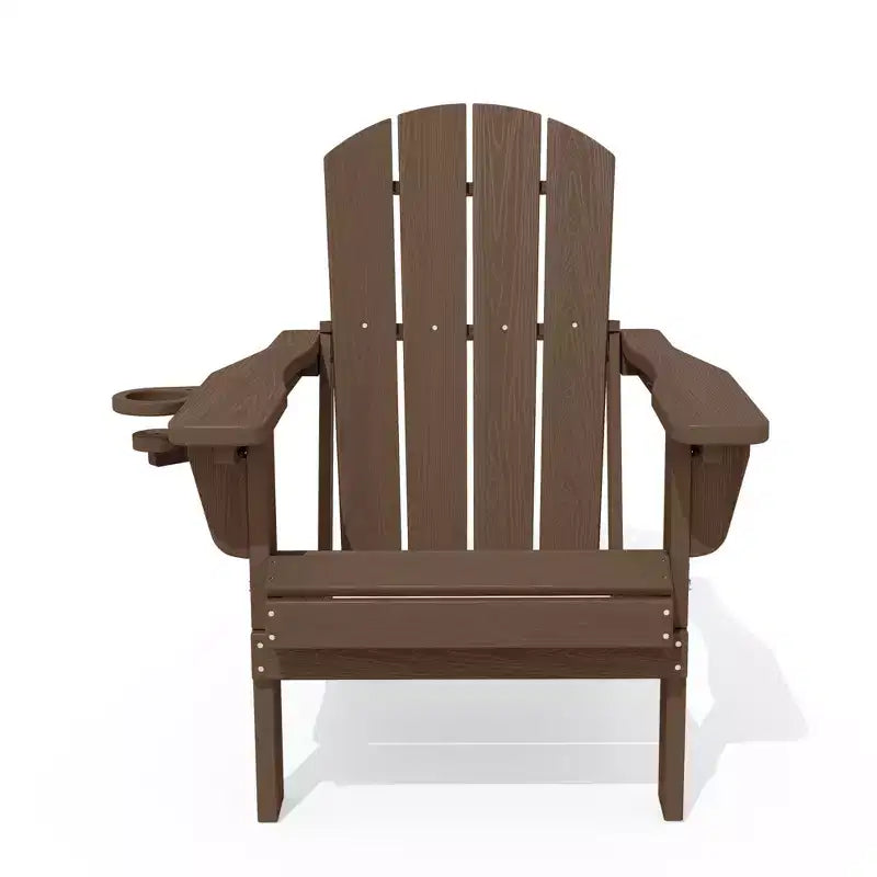 Sedia Adirondack Hyleory Regolabile in HDPE con Schienale Ergonomico