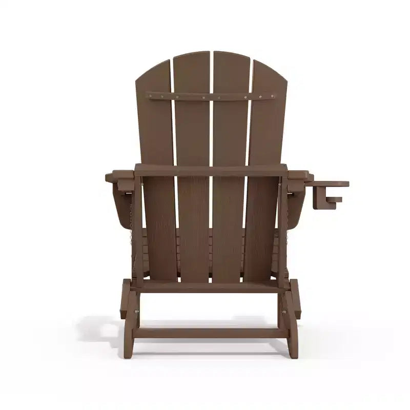 Sedia Adirondack Hyleory Regolabile in HDPE con Schienale Ergonomico
