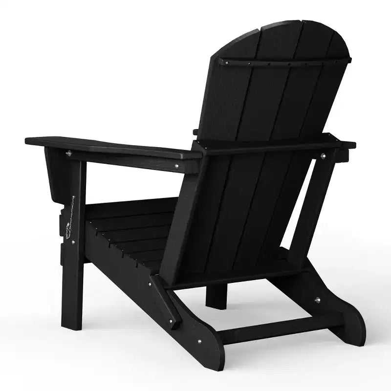 WestinTrends Nantucket - Sedia Adirondack da esterno in resina HDPE con portabicchieri e portacellulare