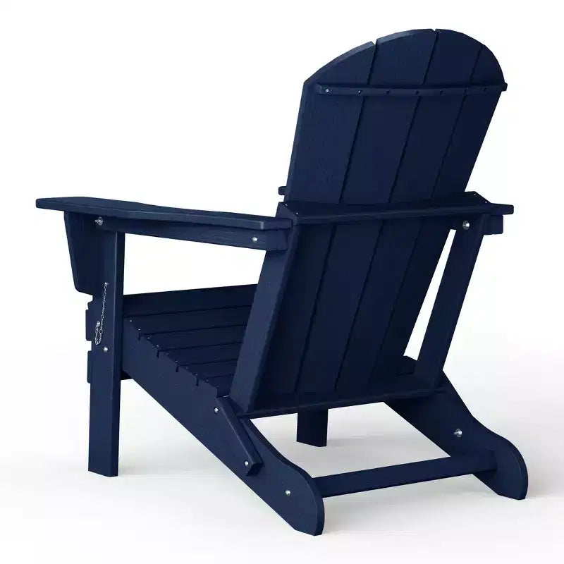 WestinTrends Nantucket - Sedia Adirondack da esterno in resina HDPE con portabicchieri e portacellulare