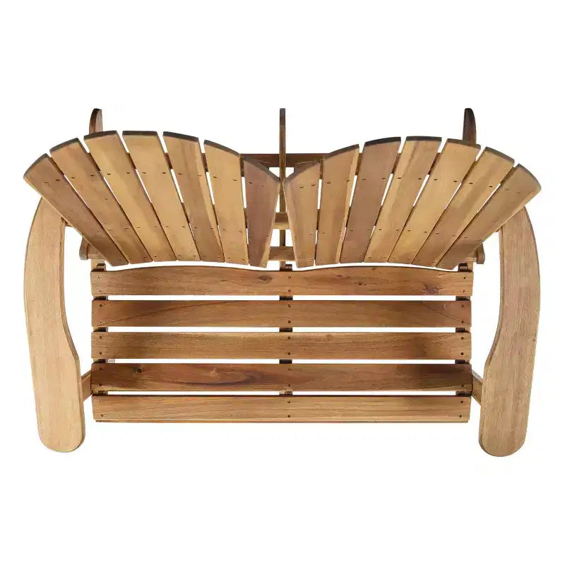 Christopher Knight Home Malibu Panchina Pieghevole da Esterno Adirondack in Legno di Acacia