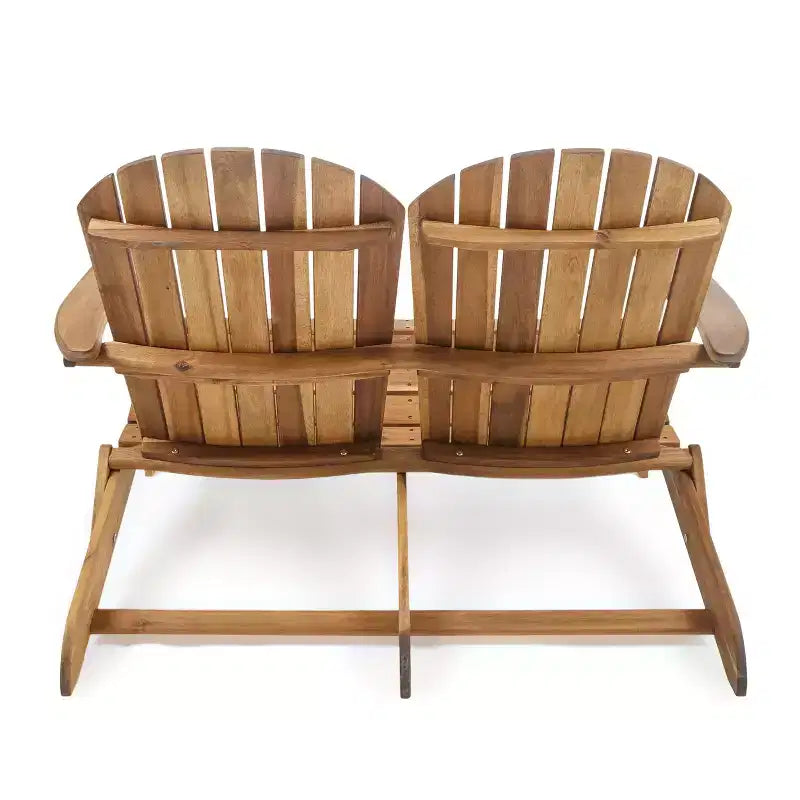 Christopher Knight Home Malibu Panchina Pieghevole da Esterno Adirondack in Legno di Acacia