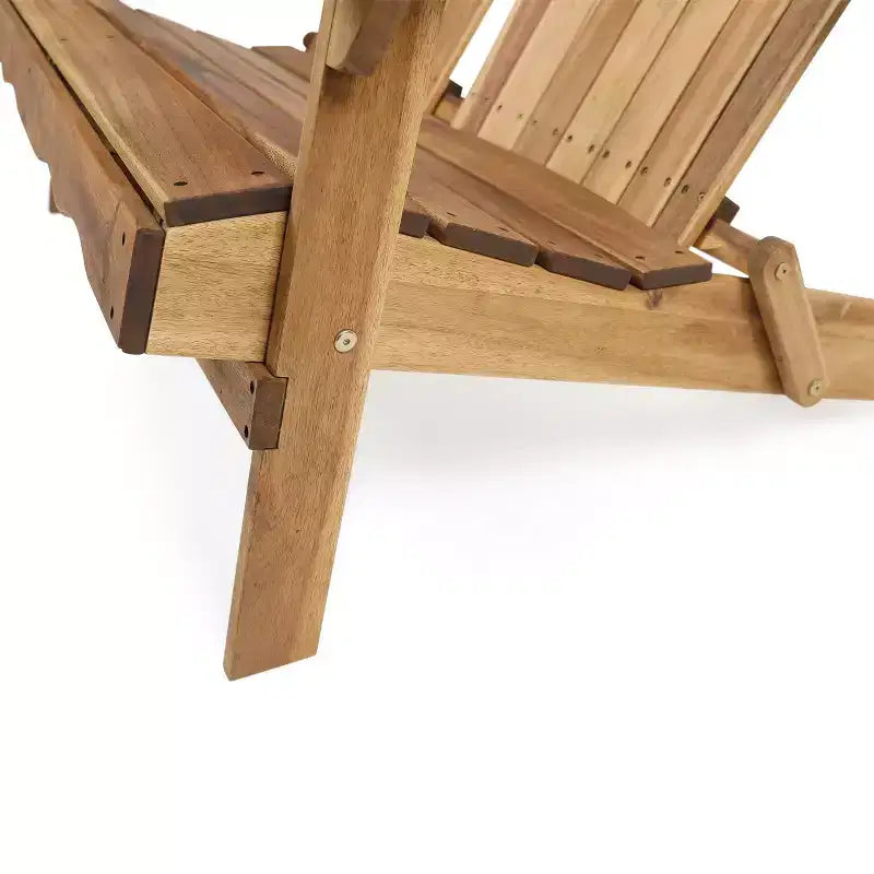 Christopher Knight Home Malibu Panchina Pieghevole da Esterno Adirondack in Legno di Acacia