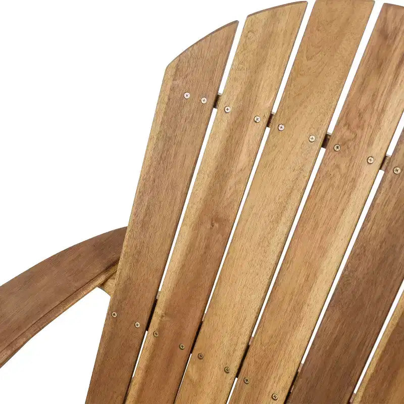 Christopher Knight Home Malibu Panchina Pieghevole da Esterno Adirondack in Legno di Acacia
