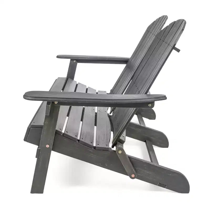 Christopher Knight Home Malibu Panchina Pieghevole da Esterno Adirondack in Legno di Acacia