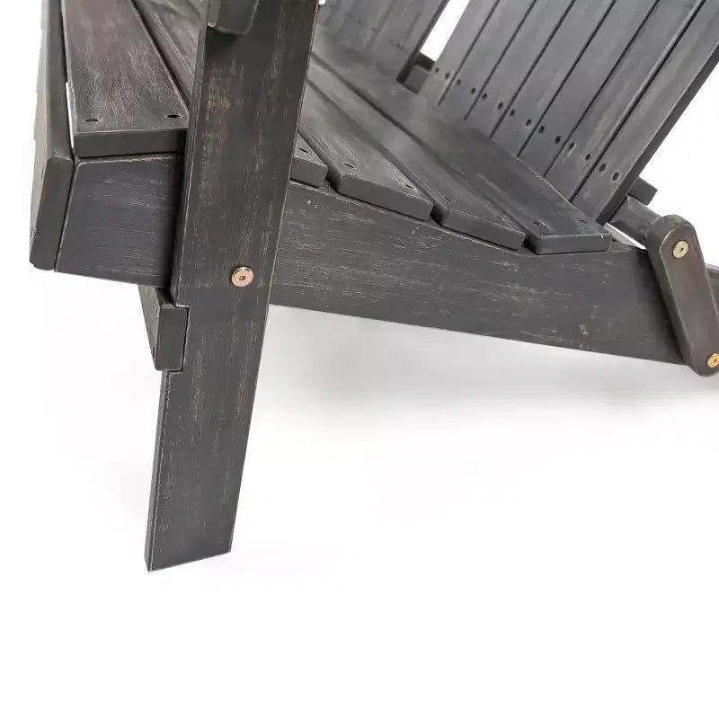 Christopher Knight Home Malibu Panchina Pieghevole da Esterno Adirondack in Legno di Acacia