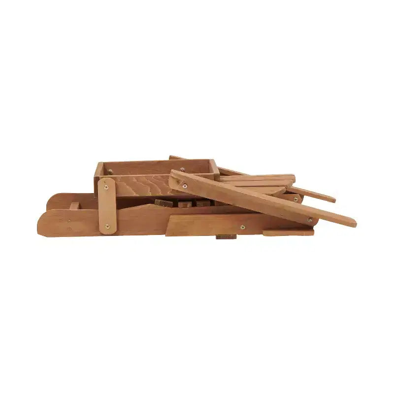 Sedia Adirondack Whisen oversize in legno con schienale pre-assemblato