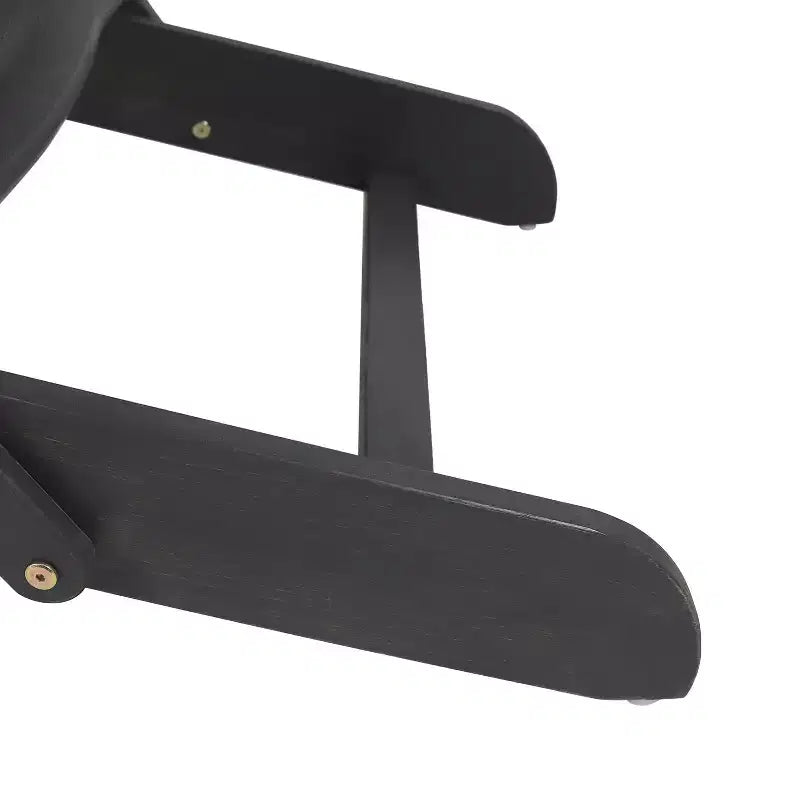 Sedia Adirondack Pieghevole Rustica per Patio Okak, Sedia da Giardino in Legno per Portico, Giardino e Cortile, Sedia a Sdraio da Esterno, Max 150 kg