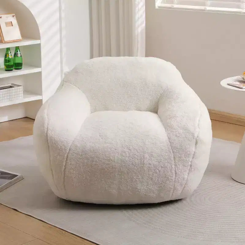 Maxi Divano a Sacco per Adulti Spazioso con Braccioli Imbottitura in Memory Foam Soggiorno Camera da Letto
