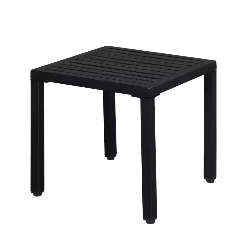 Classic Adirondack Square Side Table - Durable HDPE Composite Outdoor End Table Easy Maintenance & Weather Resistant