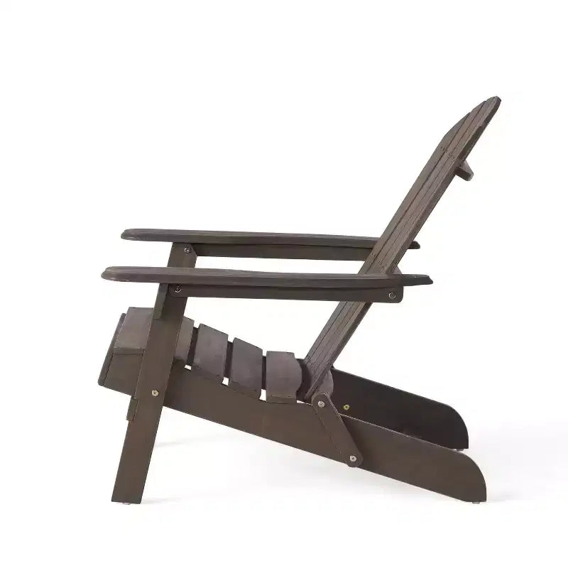 Christopher Knight Home Malibu Sedie da Giardino Adirondack in Legno di Acacia con Cuscini (Set da 2)