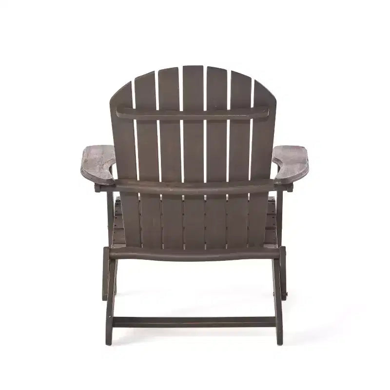 Christopher Knight Home Malibu Sedie da Giardino Adirondack in Legno di Acacia con Cuscini (Set da 2)