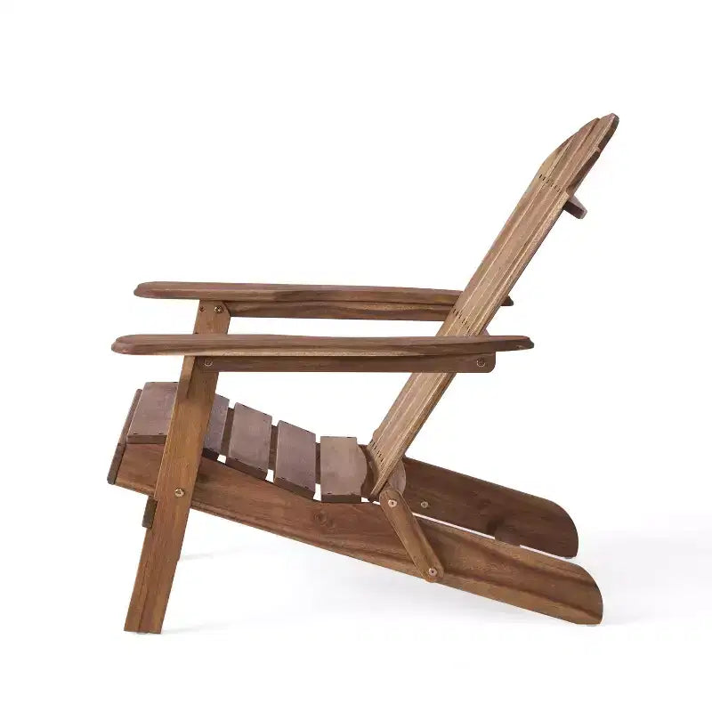 Christopher Knight Home Malibu Sedie da Giardino Adirondack in Legno di Acacia con Cuscini (Set da 2)