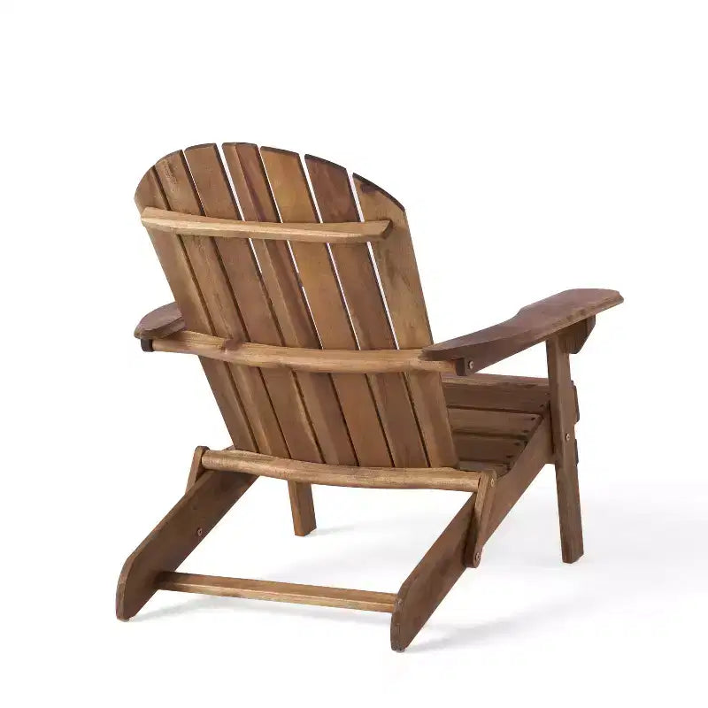 Christopher Knight Home Malibu Sedie da Giardino Adirondack in Legno di Acacia con Cuscini (Set da 2)