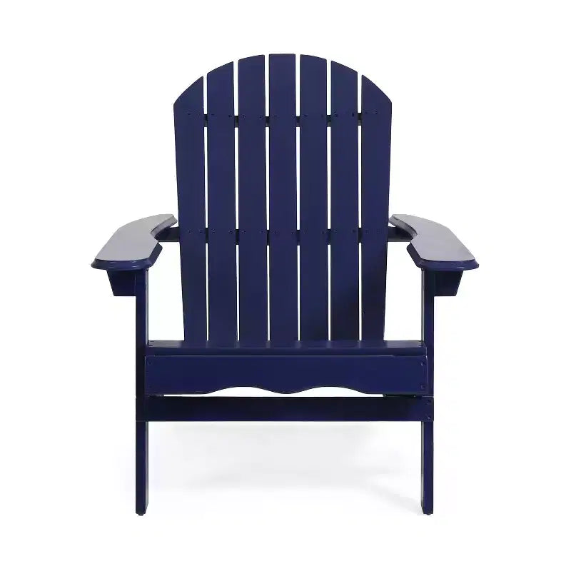 Christopher Knight Home Malibu Sedie da Giardino Adirondack in Legno di Acacia con Cuscini (Set da 2)