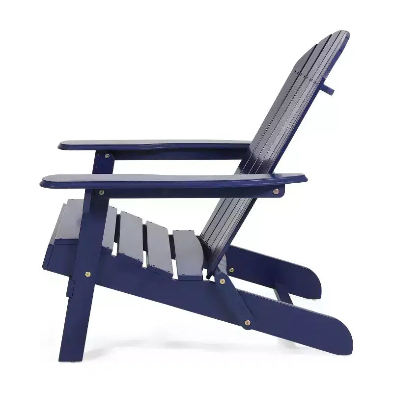 Christopher Knight Home Malibu Sedie da Giardino Adirondack in Legno di Acacia con Cuscini (Set da 2)