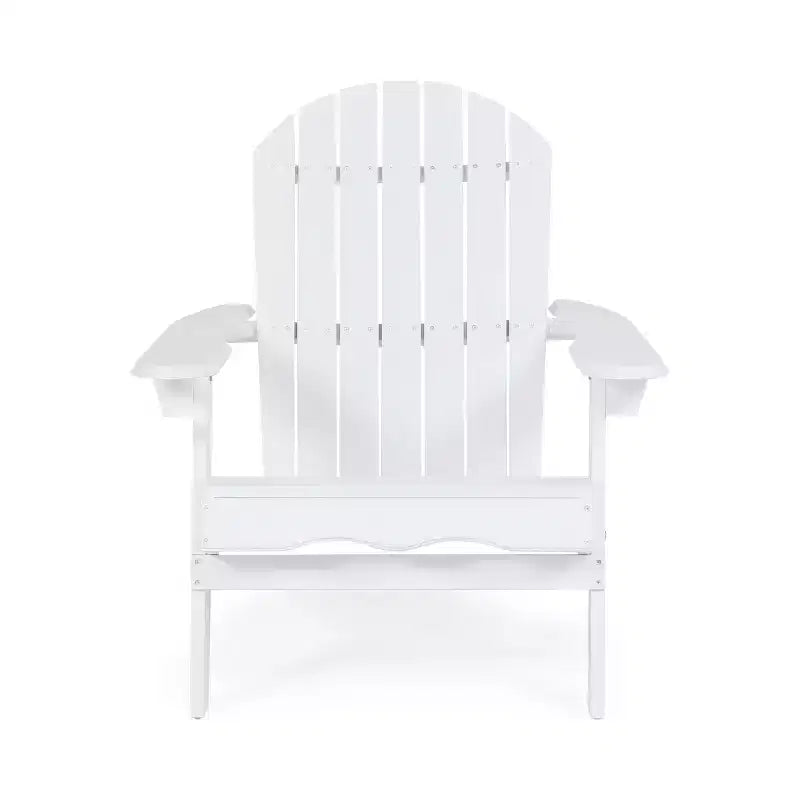 Christopher Knight Home Malibu Sedie da Giardino Adirondack in Legno di Acacia con Cuscini (Set da 2)