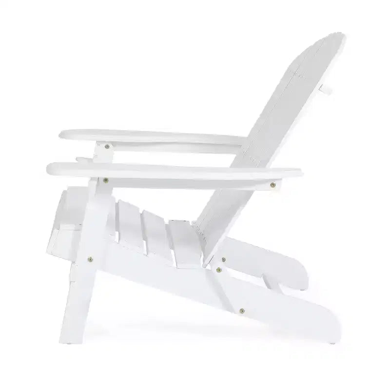 Christopher Knight Home Malibu Sedie da Giardino Adirondack in Legno di Acacia con Cuscini (Set da 2)