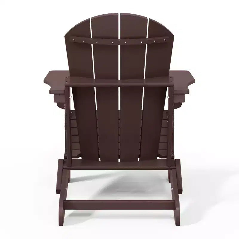 Sedia Pieghevole da Esterno in Poly HDPE WestinTrends Malibu Adirondack