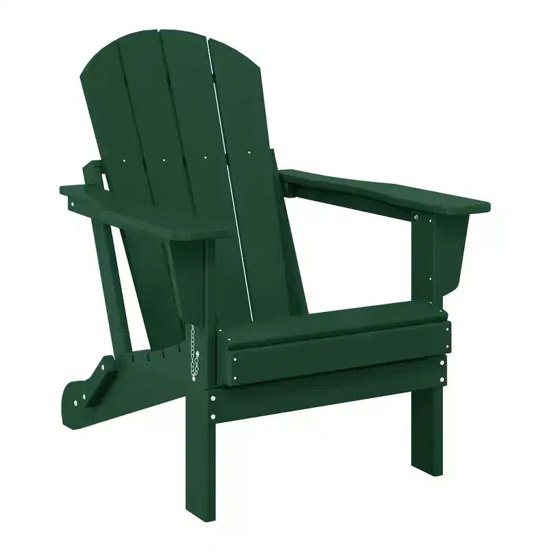 Sedia Pieghevole da Esterno in Poly HDPE WestinTrends Malibu Adirondack