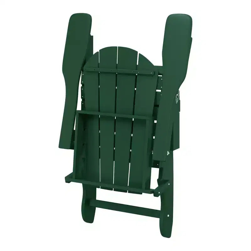 Sedia Pieghevole da Esterno in Poly HDPE WestinTrends Malibu Adirondack