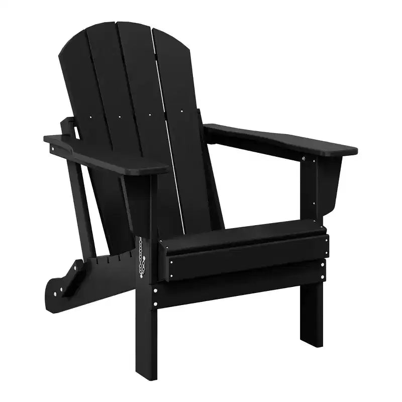 Sedia Pieghevole da Esterno in Poly HDPE WestinTrends Malibu Adirondack