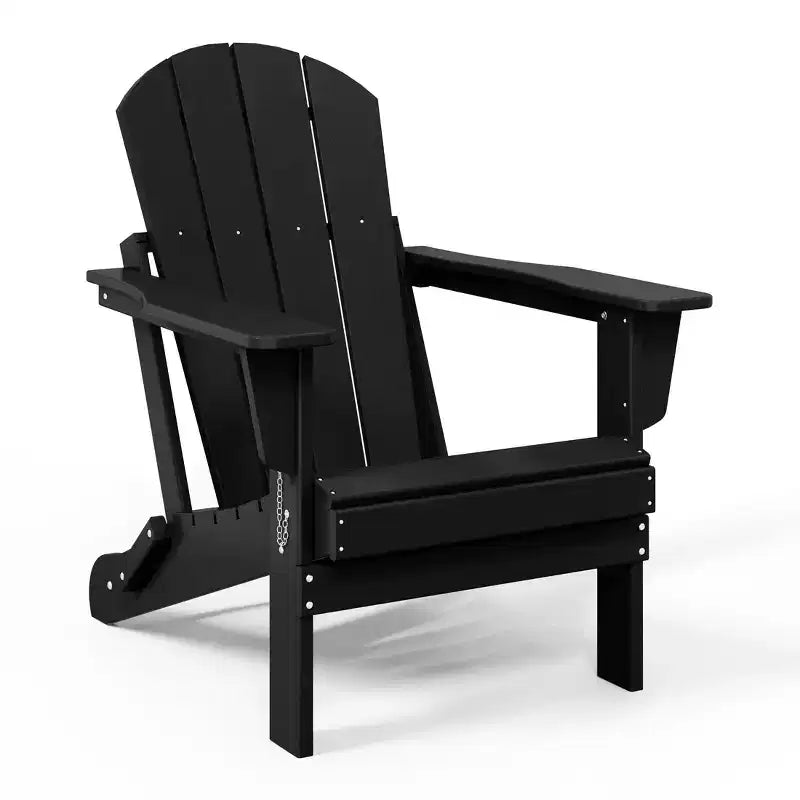 Sedia Pieghevole da Esterno in Poly HDPE WestinTrends Malibu Adirondack