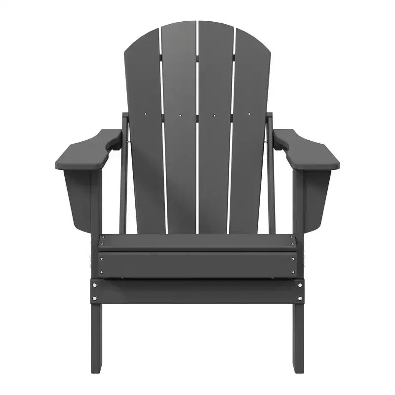 Sedia Pieghevole da Esterno in Poly HDPE WestinTrends Malibu Adirondack