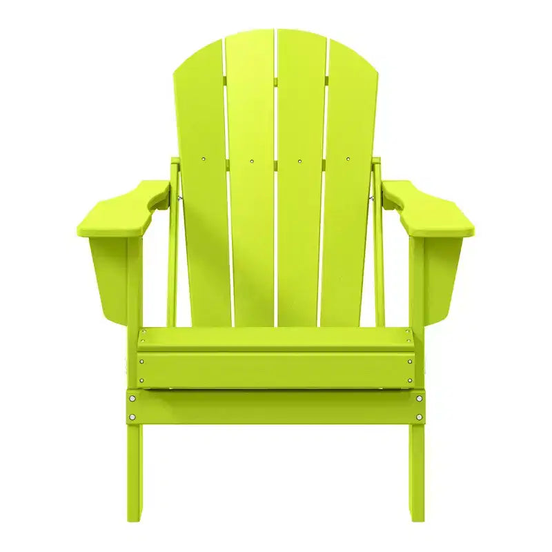 Sedia Pieghevole da Esterno in Poly HDPE WestinTrends Malibu Adirondack