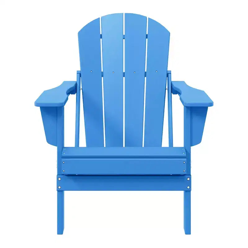 Sedia Pieghevole da Esterno in Poly HDPE WestinTrends Malibu Adirondack