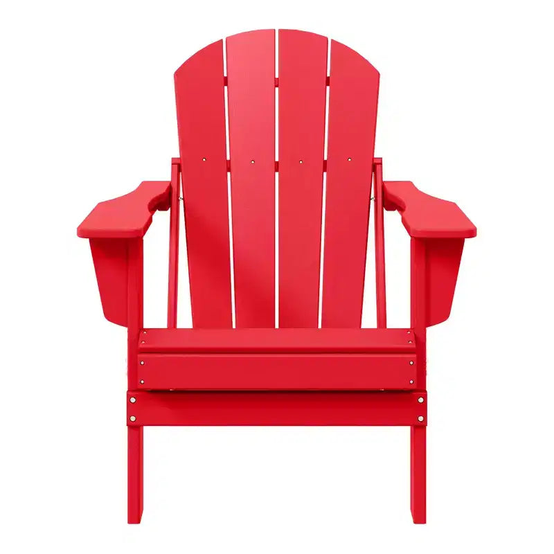 Sedia Pieghevole da Esterno in Poly HDPE WestinTrends Malibu Adirondack