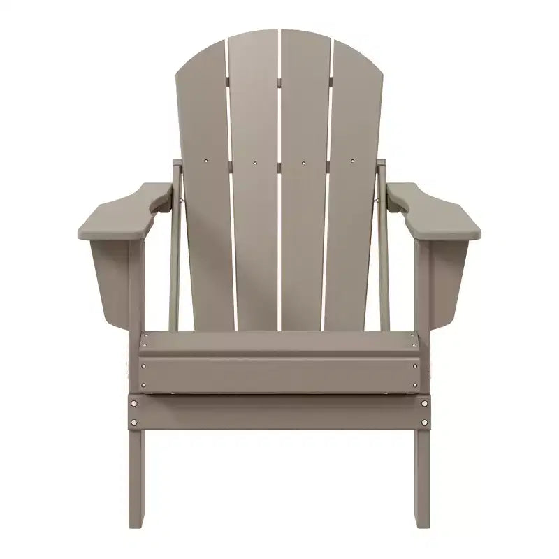 Sedia Pieghevole da Esterno in Poly HDPE WestinTrends Malibu Adirondack