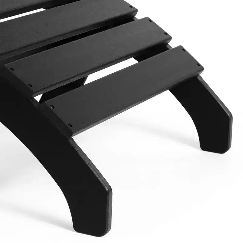 WestinTrends Repose-pieds Ottomane d'extérieur en PEHD Dylan Adirondack