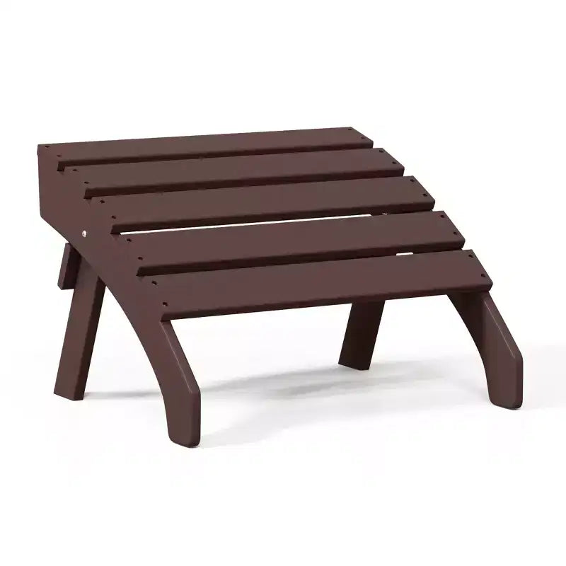 WestinTrends Repose-pieds Ottomane d'extérieur en PEHD Dylan Adirondack