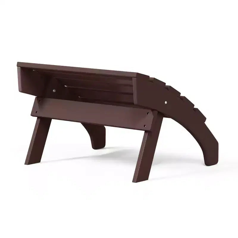 WestinTrends Repose-pieds Ottomane d'extérieur en PEHD Dylan Adirondack